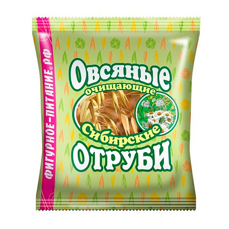 Отруби Сибирские овсяные очищающие 200 г