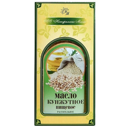 Масло кунжутное пищевое нерафинированое 250 мл