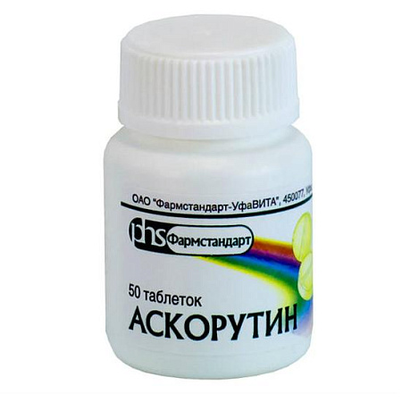 Аскорутин тб №50 Аскорутин тб №50