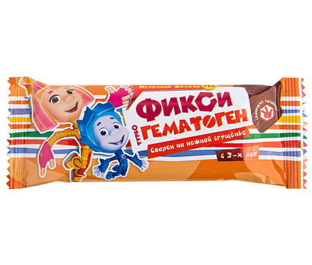 Турбогематоген детский Фиксики пастил жев 35 г