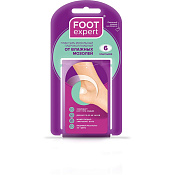 Лейкопластырь Фут эксперт (Foot expert) гидроколлоидный 3.7 х 5.5см №6