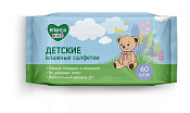 Салфетки влажные Клинса Kids д/дет №60 Салфетки влажные Клинса Kids д/дет №60
