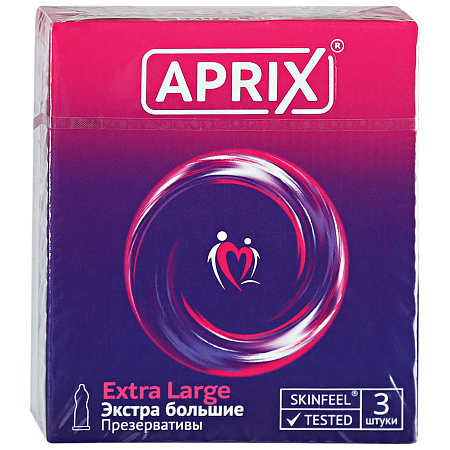 Презервативы Априкс (Aprix) Extra Large экстра большие №3