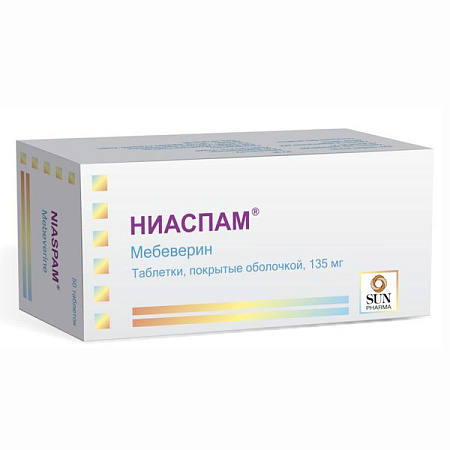 Ниаспам тб п/о 135 мг №50