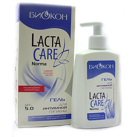 Гель Доктор Биокон Лакта Кэа Норма (Lacta Care) для интимной гигиены 290 мл