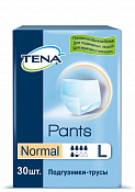 Подгузники-трусы Тена (Tena) Проскин (ProSkin) Пэнтс Нормал (Pants Normal) L (100-135 см) №30