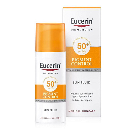 Флюид Эуцерин (Eucerin) солнцезащитный п/пигментации SPF 50+ 50 мл