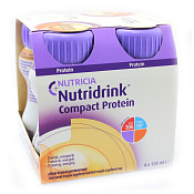 Смесь Нутридринк (Nutridrink) Компакт Протеин имбирь и тропические фрукты 125 мл №4