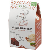 Хлебцы Льняные Олеос (Oleos) с кунжутом 100 г 