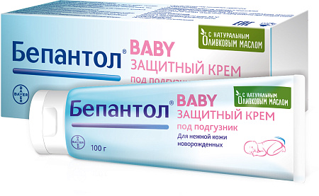 Крем Бепантол Baby Защитный под подгузник 100 г