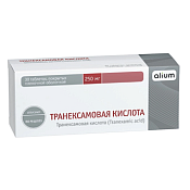 Транексамовая кислота тб п/о 250 мг №30