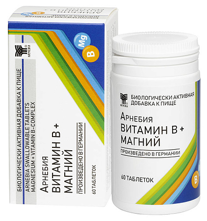 Магний + витамин В Арнебия тб №60 