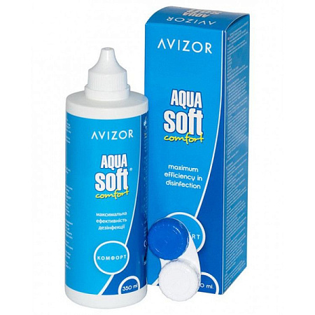 Раствор Авизор (Avizor) Aqua Soft д/контактных линз 350 мл