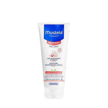 Молочко Мустела (Mustela) Бебе для тела увлажняющее успокаивающее 200 мл Молочко Мустела (Mustela) Бебе для тела увлажняющее успокаивающее 200 мл