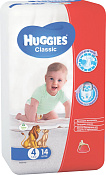 Подгузники Хаггис (Huggies) Классик (Classic) размер 4 (7-18 кг) №14