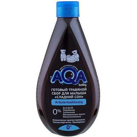 Сбор травяной Аква Бэйби (Aqa Baby) готовый для малыша сладкий сон 400 мл