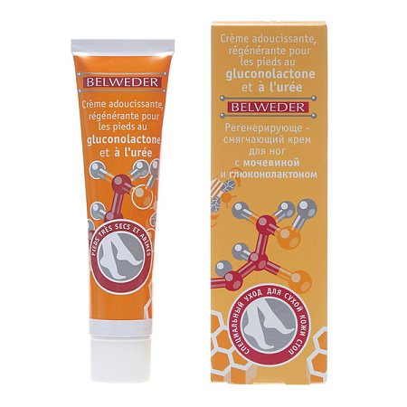 Крем Бельведер (Belweder) с мочевиной и глюконолактоном для ног 40 мл