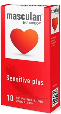 Презервативы Маскулан Сенситив Плюс (Masculan Sensitive Plus) №10
