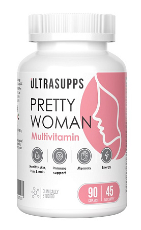 Ультрасаппс (Ultrasupps) Прити Вумен Мультивитамин тб 1650 мг №90