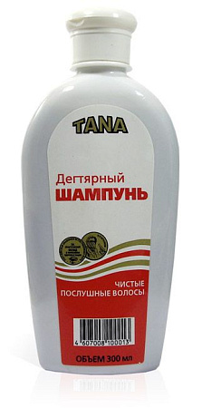 Шампунь Тана (TANA) Дегтярный 300 мл Шампунь Тана (TANA) Дегтярный 300 мл