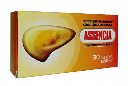 Эссенциальные фосфолипиды капс 1250 мг №30