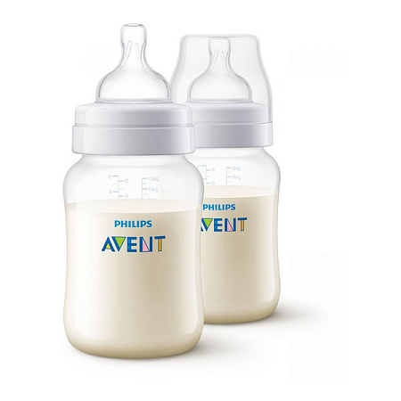 Бутылочка для кормления Авент (Avent) Anti-colic с силиконовой соской д/детей с 1 месяца 260 мл №2