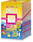 Омега-3 рыбий жир детский со вкусом капс №90