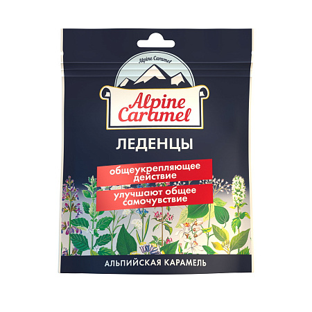Леденцы Альпийская Карамель (Alpine Caramel) 75 г
