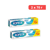 Крем Корега (Corega) д/фиксации зубных протезов экстра сильный мятный 70 г №2