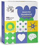 Масло льняное СолНат (Solnat) капс 0.3 г №100