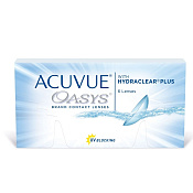 Линзы контактные АКУВЬЮ (ACUVUE) Оазис (Oasys) with Hydraclear Plus R8.4 (-5.00) №6