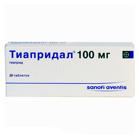 Тиапридал тб 100 мг №20