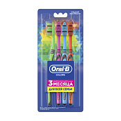 Зубная щетка Орал-Би (Oral-B) Colors 40 средняя жесткость №4