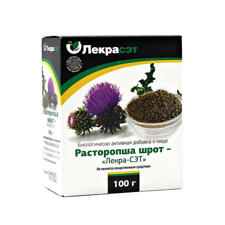 Расторопша порошок (шрот) Лекра-Сэт 100 г