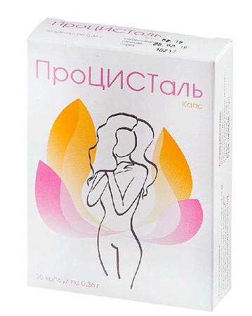 Процисталь капс 0.36 г №30