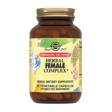 Натуральный растительный комплекс д/жен Солгар (Solgar) капс №50