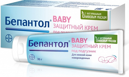Крем Бепантол Baby Защитный под подгузник 30 г