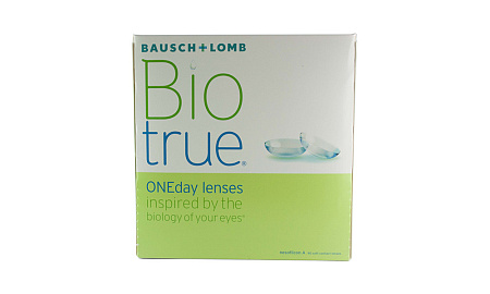 Линзы контактные Бауш энд Ломб (Bausch + Lomb) Optima Biotrue ONEday R8.6 (-3.50) №90