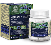 Черника Форте Экстракт капс 0.3 г №30