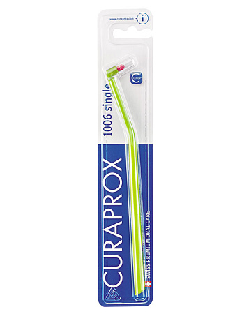 Зубная щетка Курапрокс (Curaprox) Single & Sulcular CS1006 монопучковая