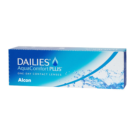 Линзы контактные Алкон (Alcon) Дейлис (Dailies) AquaComfort Plus R8.7 (-4.00) №30