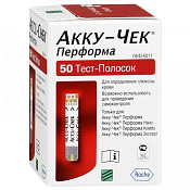 Тест-полоски Акку-Чек (Accu-Chek) Перформа д/глюкометра №50