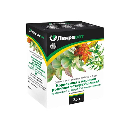 Родиола четырехчленная (красная щетка) Лекра-Сэт 25 г