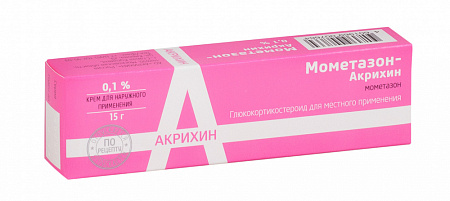 Мометазон-Акрихин крем 0.1% 15 г