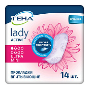 Прокладки Тена (Tena) Леди Актив (Lady Active) ультра мини №14