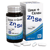 Цинк + Селен капс №100