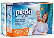 Подгузники Predo (Предо) Adult для взрослых размер M №30