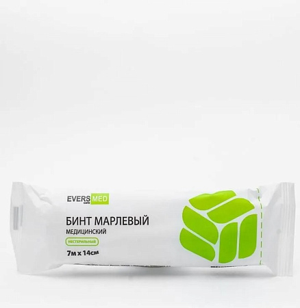 Бинт ЭверсМед (EversMed) марлевый нестерильный 7м х 14см