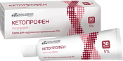 Кетопрофен крем 5% 30 г