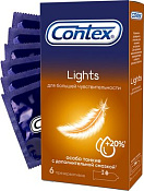 Презервативы Контекс (Contex) Lights особо тонкие №6